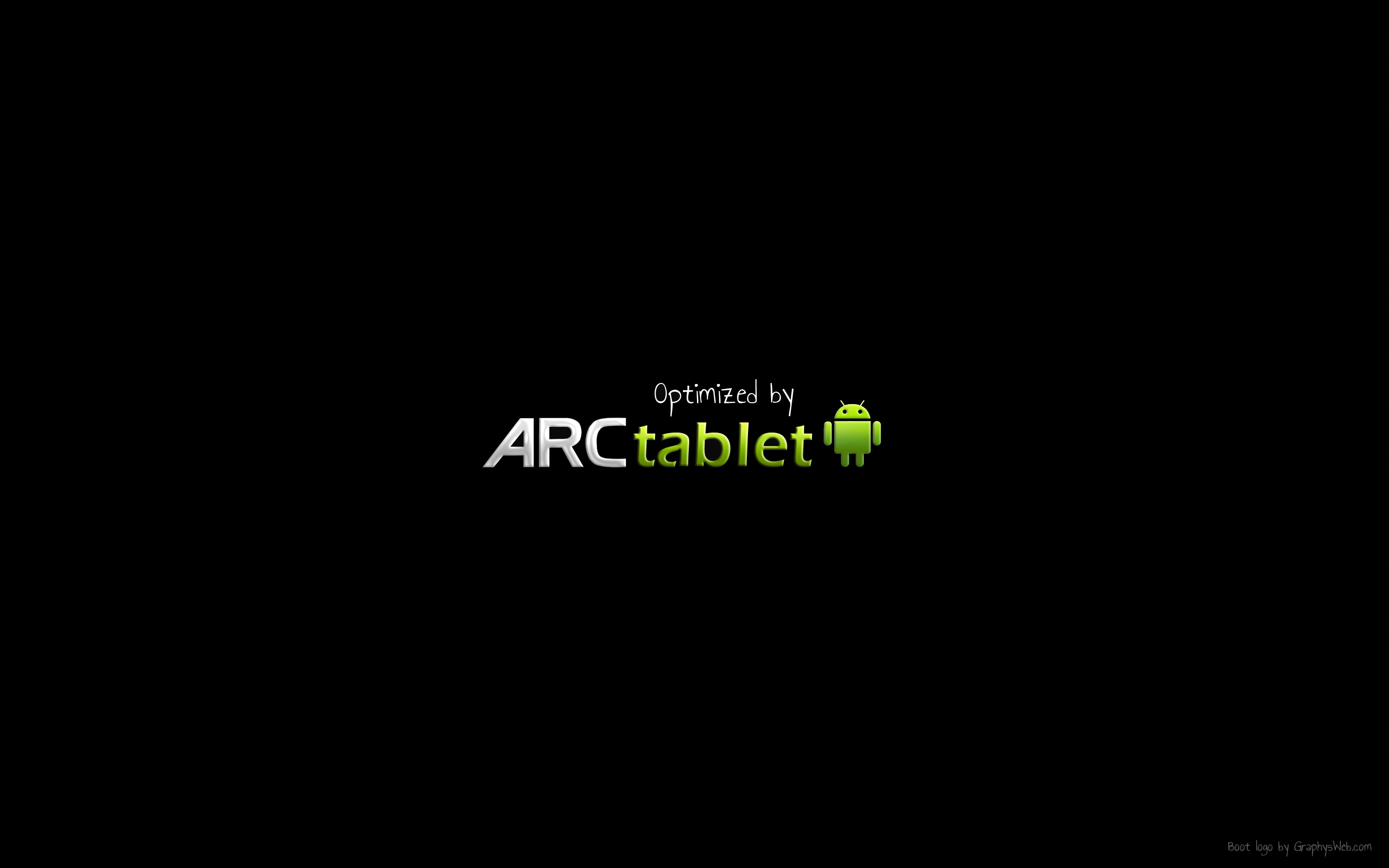 arctablet boot logo by graphys